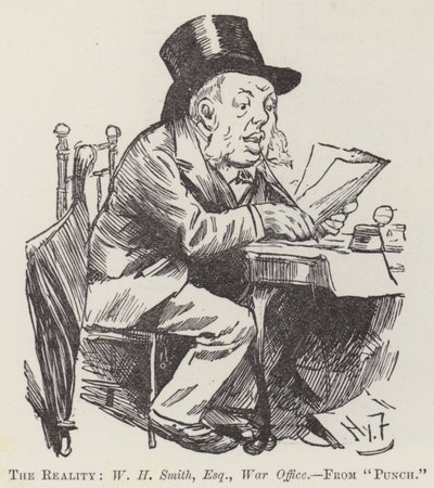 ದಿ ರಿಯಾಲಿಟಿ, W H ಸ್ಮಿತ್, ಎಸ್ಕ್ವೈರ್, ವಾರ್ ಆಫೀಸ್ ಟರ್ಕ್ by Harry Furniss