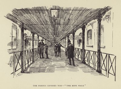 Ünlü kapalı yol, Halat Yürüyüşü by Harry Furniss