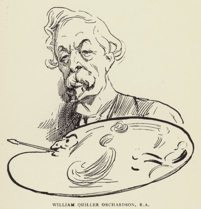 William Quiller Orchardson, ABD by Harry Furniss
