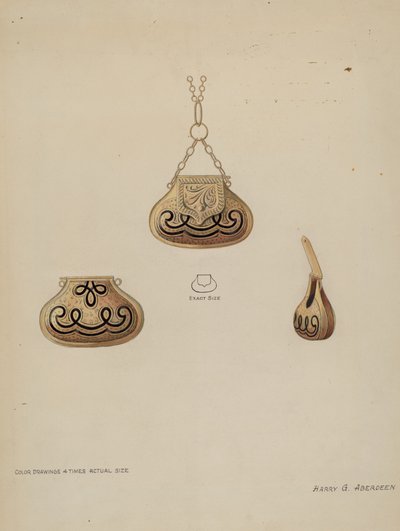Parfüm için Madalyon by Harry G. Aberdeen