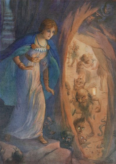 Freyja Cücelerin Mağarasında, "Freyja