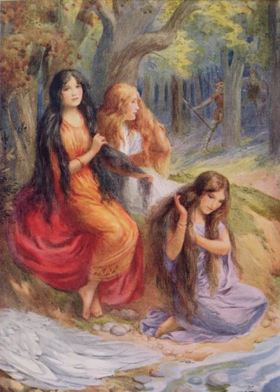 Hladgrun, Olrun ve Alvit, Raphael Tuck