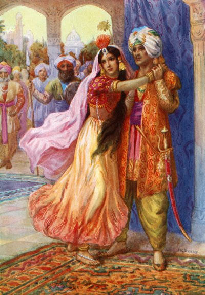 "Sürgününü Paylaşmama İzin Ver" (renkli taş baskı) by Harry George Theaker