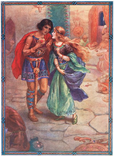 "Beni karın olarak al" (Diarmud ve Grania