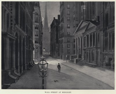 Geceyarısı Wall Street (lito) by Harry Grant Dart