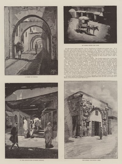 Trablus Manzaraları by Harry Hamilton Johnston