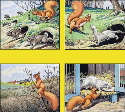 Küçük Kızıl Sincap by Harry M. Pettit