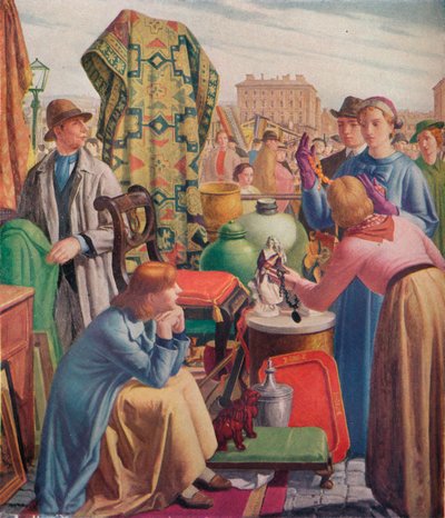 Kaledonya Pazarı, 1936 by Harry Morley