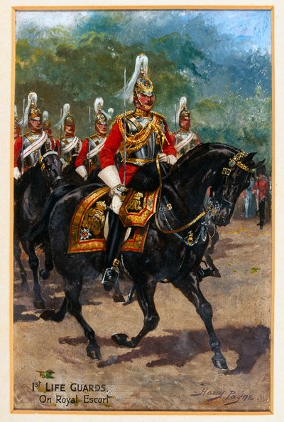 1. Can Muhafızları, Kraliyet Eskortunda by Harry Payne