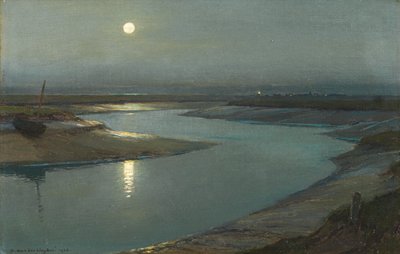 Coastwise Lights, c.1923 (tuval üzerine yağlıboya) by Harry van der Weyden