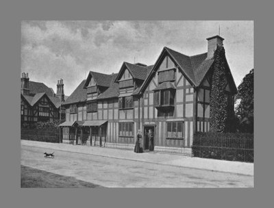 Shakespeare Evi, Stratford-on-Avon, c1900 by Harvey Barton