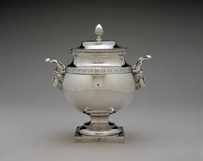 Şekerlik, c. 1810-1835 (gümüş) by Harvey Lewis
