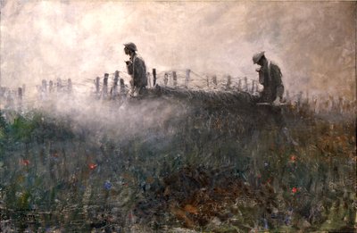 Telsizde by Harvey T. Dunn