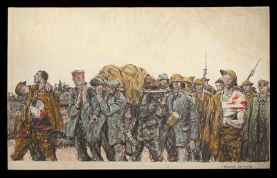 Mahkumlar ve Yaralılar by Harvey T. Dunn