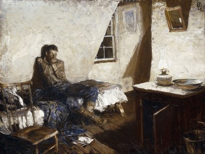 Eski Madenci by Harvey T. Dunn