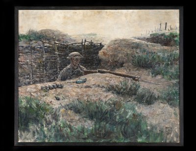 Nöbetçi by Harvey T. Dunn