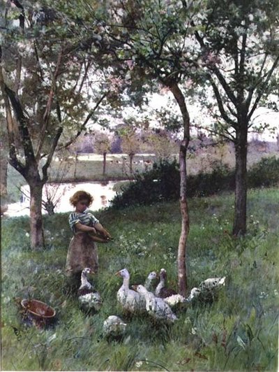 Besleme zamanı by Hector Caffieri