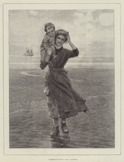 eve doğru bağlı by Hector Caffieri