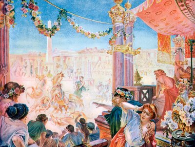 Nero Sirki veya Caligula Sirki, Roma, 1901. by Heilbronn