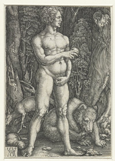 Adem by Heinrich Aldegrever