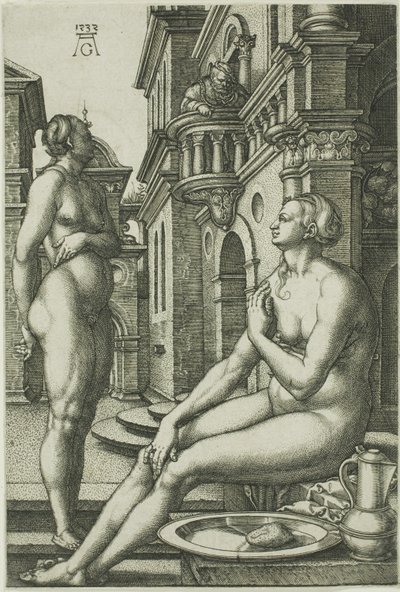Hamamda Bathsheba by Heinrich Aldegrever