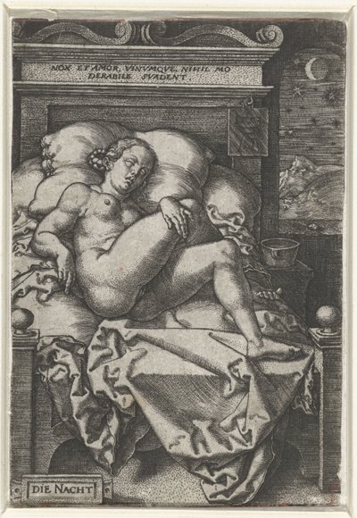 Gece O Gece (nesnedeki başlık) by Heinrich Aldegrever
