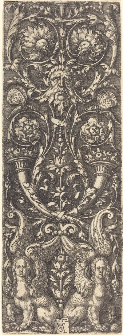 Süslü Yüksek Meyveler by Heinrich Aldegrever