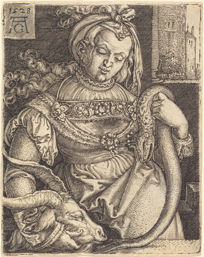 ölçüsüzlük by Heinrich Aldegrever