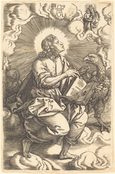 John, 1539. by Heinrich Aldegrever
