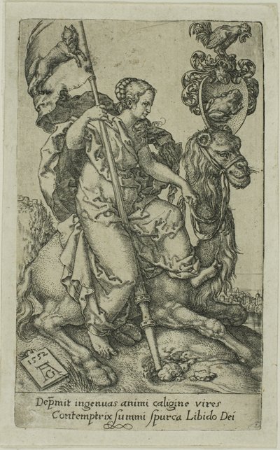 Şehvet, Mengenelerden by Heinrich Aldegrever