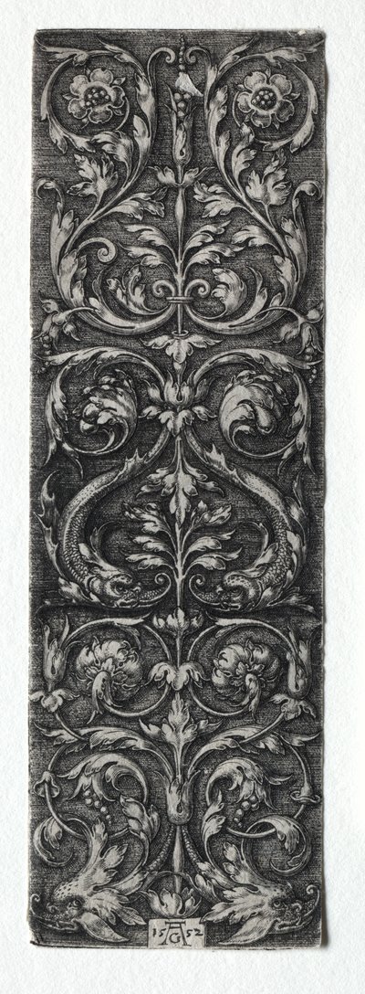 Balıklarla Süsleme Tasarımı by Heinrich Aldegrever