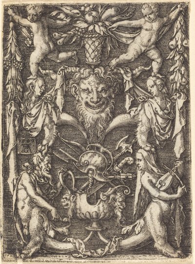Maskeli Süsleme by Heinrich Aldegrever