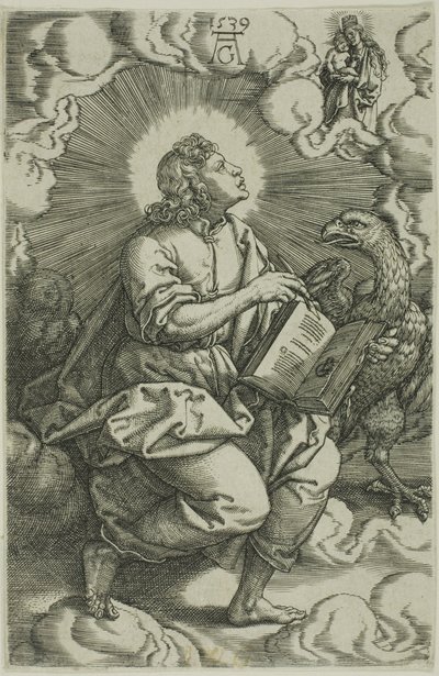 Dört Evangelistten Aziz John by Heinrich Aldegrever