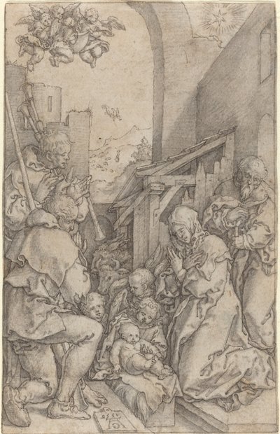 Doğuş, 1552. by Heinrich Aldegrever