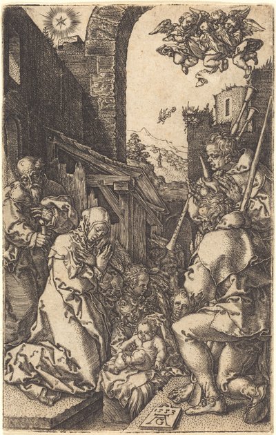 Doğuş, 1553. by Heinrich Aldegrever