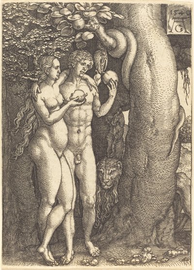 Yılan tarafından Günaha by Heinrich Aldegrever