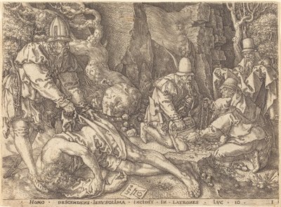 Hırsızlar Arasında Gezgin by Heinrich Aldegrever
