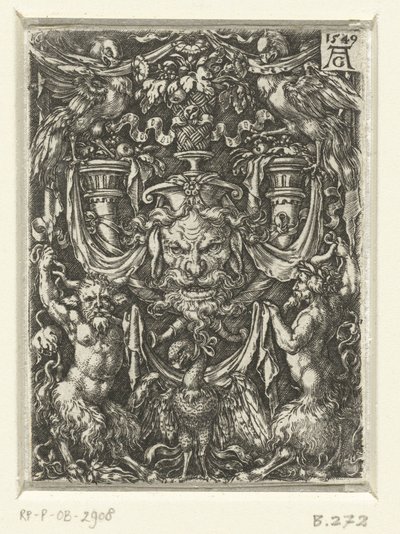 Grotesklerle yüzey dekorasyonu by Heinrich Aldegrever