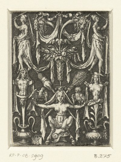 Grotesklerle yüzey dekorasyonu by Heinrich Aldegrever
