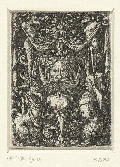Grotesklerle yüzey dekorasyonu by Heinrich Aldegrever