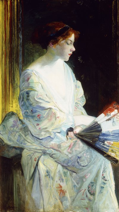 Egzotik Bir Kadın, 1911 by Heinrich Augustus Schwabe