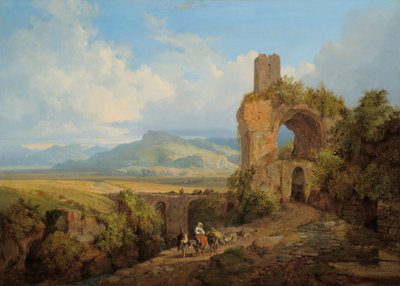 kampanya manzarası by Heinrich Burkel