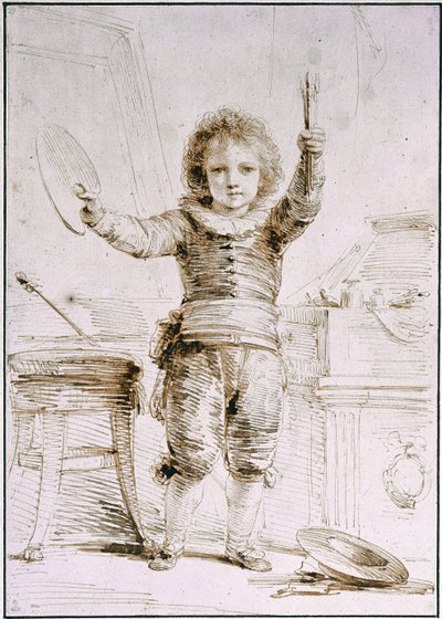 Sanatçının Oğlu, c. 1793 by Heinrich Friedrich Füger