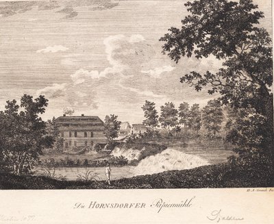 Hornsdorf kağıt fabrikası by Heinrich Grosch