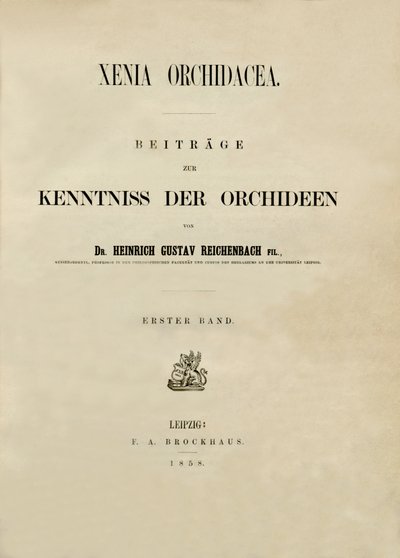 Baş sayfa by Heinrich Gustav Reichenbach