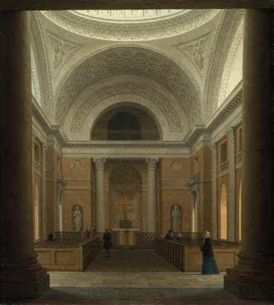 Slotskirken Christiansborg, Kopenhag by Heinrich Hansen (Danish