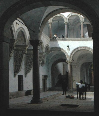 Palazzo Fava Avlusu, Bologna by Heinrich Hansen