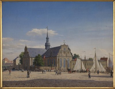 Holmen Kilisesi'nde Parti by Heinrich Hansen