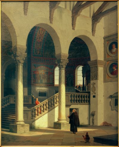 Ravenna, S.Apollinare in Classe / resim v. Heinrich Hansen by Heinrich Hansen