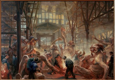 Krupp şeytanları by Heinrich Kley